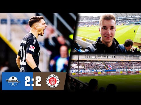 PADERBORN vs ST. PAULI 2:2 Stadion Vlog 🔥 Traumtor aus 56 Metern! St. Pauli bleibt Tabellenführer!