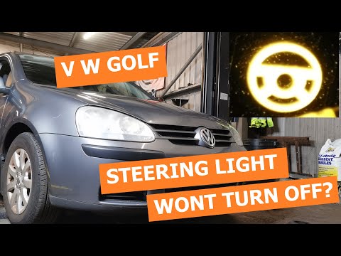VW Steering Angle Sensor Fault? Maybe not!