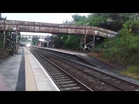 Northern Belle passing Oakengates station
