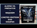 ALIENS VS PREDATOR REQUIEM LIMITED EMBOSSED DVD DIGIPAK UNBOXING CENTURY³ CINEDTION AVPR