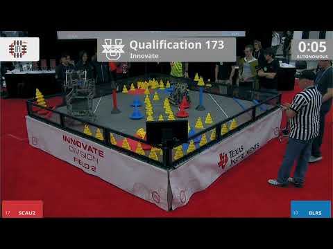 2018 VEXU Innovate Q173 - SCAU2 vs BLRS - 69 to 64