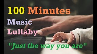 RELAXING LULLABY COVERS FOR SLEEP w/ LYRICS | "Just The Way You Are" - Bruno Mars