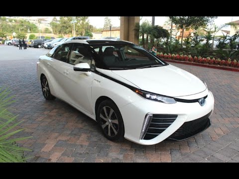 2016 Toyota Mirai FCV hydrogen fuel cell car