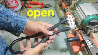 how to open wire lock without keywire lock kholne ka tarika?