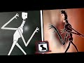 THE GUILT Vs THE LOCUST Doctor Nowhere Analog Horror Stick Nodes Animation