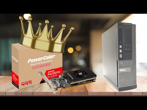 Installing an RX 6400 low profile in a dell OptiPlex 3020 SFF