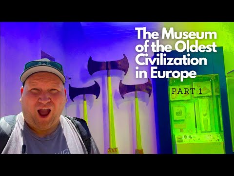 Museu Arqueológico de Heraklion Parte 1 A civilização mais antiga da Europa