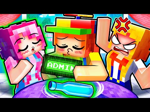 Cheating with ADMIN COMMANDS In SPIN THE BOTTLE With My Crush!