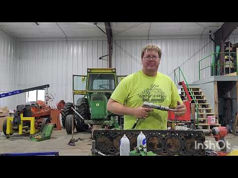 John Deere, removing Injectors stuck in head,