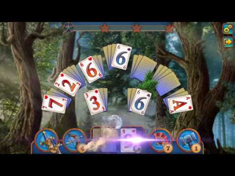 Tri Peaks Offline Solitaire Video