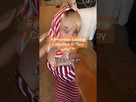 remember sabrina carpenter in “soy luna”?!