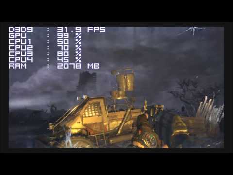 Quad K8 Opteron - HD3850 AGP: METRO 2033