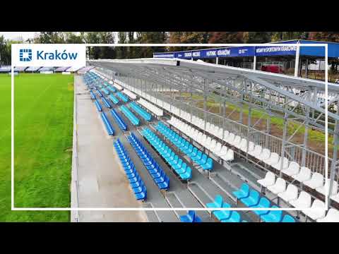 Stadion Miejski Hutnik Kraków po dostosowaniu do wymogów licencyjnych rozgrywek II ligi piłki nożnej