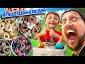 Ice Cream Rolls DIY At Home FV Family Rolled Ice Cream Homemade Dessert