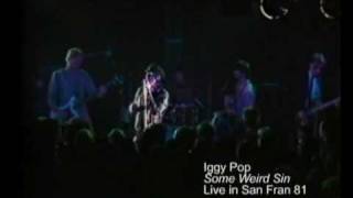 Iggy Pop - &quot;Some Weird Sin&quot; (Live - 1981) MVDvisual