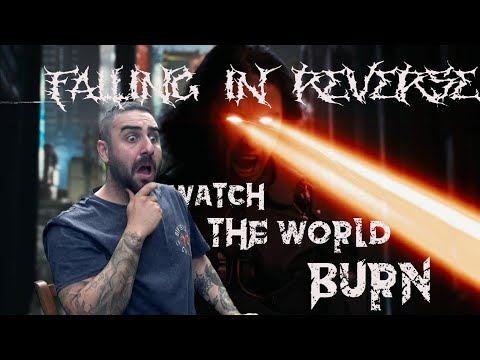 Falling In Reverse - Watch The World Burn - First time hearing this band EVER! - Musician Reaction