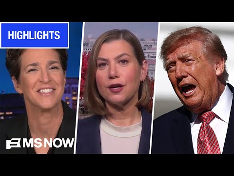 15 days to midterms: Trump’s approval CRASHES, Dems focus on WH corruption | MS NOW Highlights