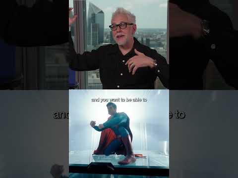 James Gunn on why Superman needs to be seen on the biggest screen possible