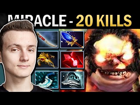 Pudge Dota Miracle with 20 Kills and Bloodstone - TI13