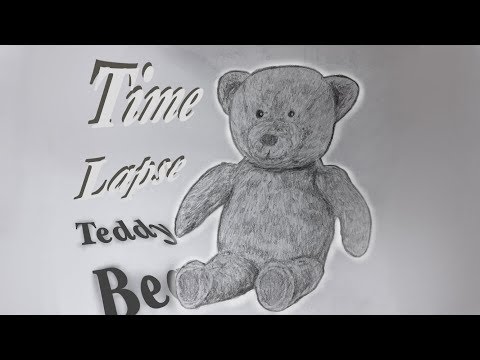 Teddy Bear Drawing (timelapse)