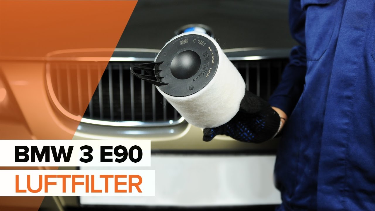 Udskift luftfilter - BMW E90 | Brugeranvisning