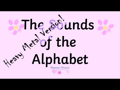 Alphabet sounds: Heavy Metal Version!!