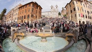 preview picture of video 'Plaza España-Roma-Italia-Producciones Vicari.(Juan Franco Lazzarini)'