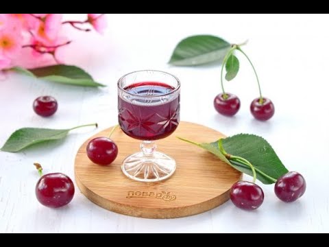 Cherry liqueur. Recipes with photos