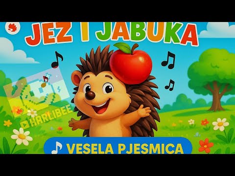 Jež i Jabuka 🦔🍎 | Zabavna Pjesmica Za Djecu