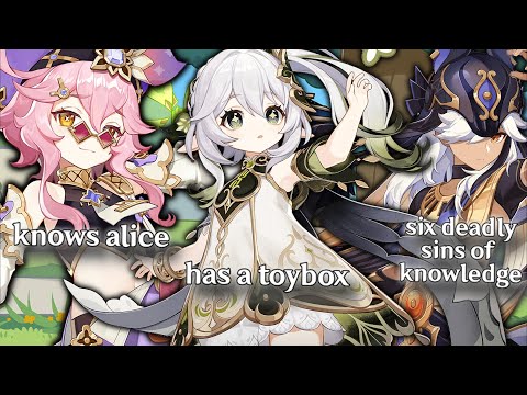 Sumeru Character Secrets [Genshin Impact Lore] [v3.3]