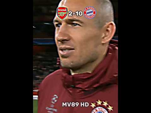 (10-2) 👀🤯 Bayern Munich 🆚 Arsenal (2017) #football #bayern #arsenal #championsleague