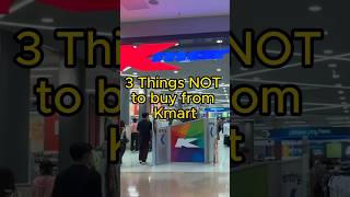 3 Things you should NOT BUY from Kmart Australia #australia #viral #shorts