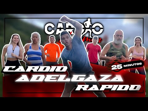 Quema Grasa 🔥 con este Cardio Sin Impacto 😍 | 25 minutos