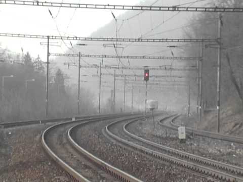 749 039 na čele R 1245 - Praha Velká Chuchle průjezd - 27.2.2011.