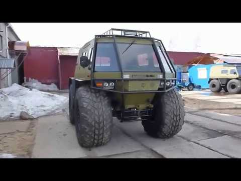 Вездеход 'Лесник-М Север' 2017 г. Видео обзор