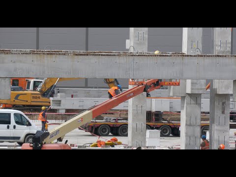 TESLA / Gigafactory4 / 01.09.2021 /4K / Kurzes Video über  Stand der Bauarbeiten der Batterie Fabrik