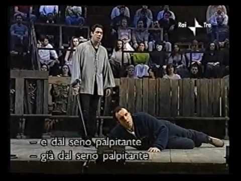 Don Giovanni  - Ildebrando D'Arcangelo in 2002 - Rehearsal