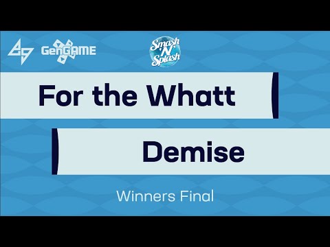 For the Whatt vs. Demise — Winners Final — Splatoon at SNS5