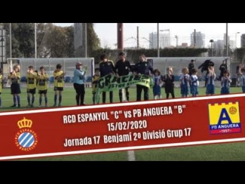 Benjamí (U10) RCD Espanyol "C" vs PB Anguera "B"   15/02/2020 Jornada 17 Grup 17