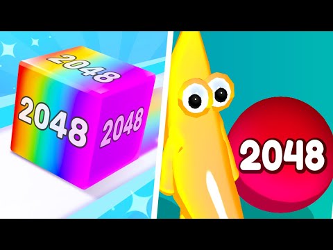 Jelly Run 2048: New Shape vs Jelly Man 2048 - Max Level Gameplay (Part 2)