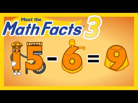 Meet the Math Facts Addition & Subtraction Level 3 - Character Drills
