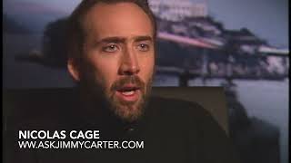 Video trailer för Nicolas Cage..The Rock..1996 talks about Connery and his career...with Jimmy Carter