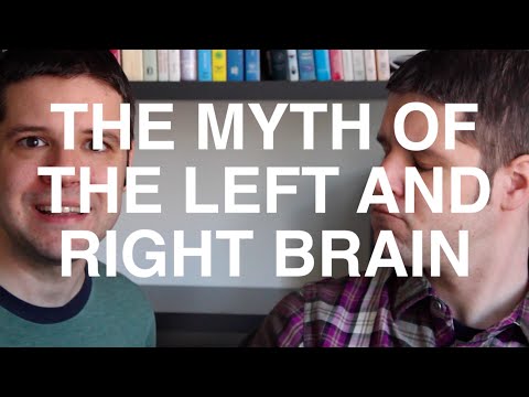 The myth of the left and right brain