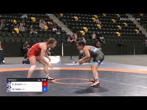 65 Kg Rr Rnd 3 - Emma Bruntil, USOP/TMWC Vs Mallory Velte, BDRT - TMWC