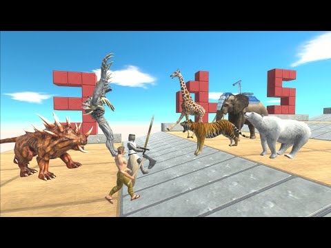 Infernals or Ancient Humans - Who Can Defeat Modern Mammals - Animal Revolt Battle Simulator