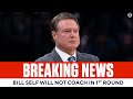Kansas HC Bill Self will NOT Coach in 1st Round of NCAA Tournament | CBS Sports
