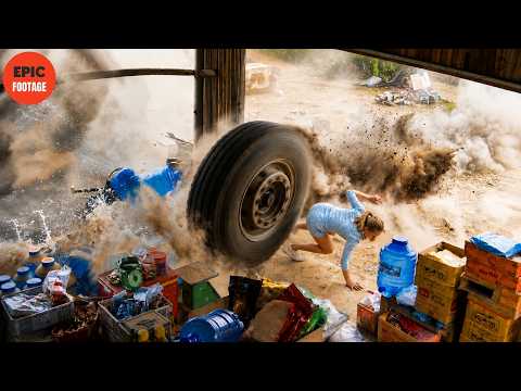 Moments Filmed Seconds Before Disasters | Incredible Moments Caught on Camera | Best of the Month#43