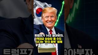 트럼프가 14조 쏟아붓자, 역대급 상승장 올 수도 있다는 '한국 종목' 정체