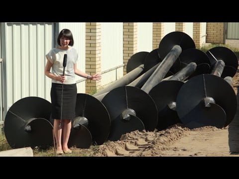 Фундамент под склад и транспортную эстакаду для Консервного завода