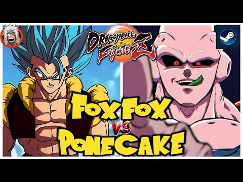 DBFZ FoxFox vs PoneCake (GogetaSSB, Vegito, GokuUI) vs (KBuu, Black, GokuUI) 1.38
